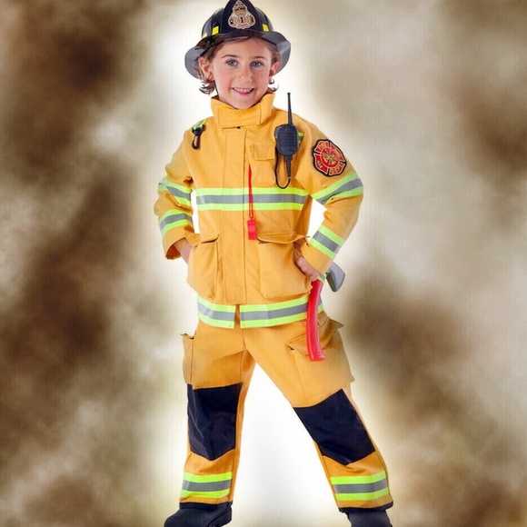 California Costumes Other - Firefighter Child Costume Adventure Factory with Attached Toys.